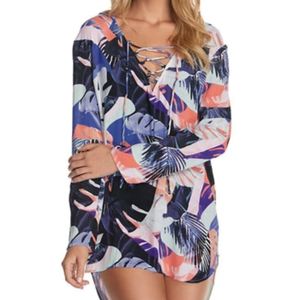 NWT Raisins Road to Hana Beach Cover Up Tunic